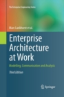 Image for Enterprise Architecture at Work : Modelling, Communication and Analysis