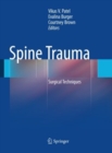 Image for Spine Trauma : Surgical Techniques