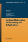 Image for Nonlinear Mathematics for Uncertainty and its Applications