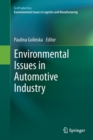 Image for Environmental issues in automotive industry  : design, production and end-of-life phase