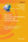 Image for Innovative and Creative Developments in Multimodal Interaction Systems