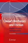Image for Contact mechanics and friction  : physical principles and applications