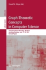 Image for Graph-theoretic concepts in computer science  : 41st international workshop, WG 2015, Garching, Germany, June 17-19, 2015, revised papers