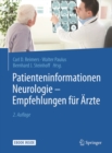 Image for Patienteninformationen Neurologie - Empfehlungen fur Arzte