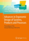 Image for Advances in Ergonomic Design of Systems, Products and Processes: Proceedings of the Annual Meeting of GfA 2016