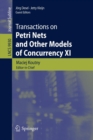 Image for Transactions on Petri Nets and Other Models of Concurrency XI