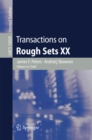 Image for Transactions on rough sets XX : 10020