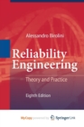 Image for Reliability Engineering : Theory and Practice