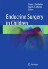 Image for Endocrine Surgery in Children
