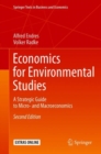 Image for Economics for environmental studies  : a strategic guide to micro- and macroeconomics