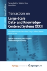 Image for Transactions on Large-Scale Data- and Knowledge-Centered Systems XXXII : Special Issue on Big Data Analytics and Knowledge Discovery