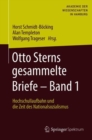 Image for Otto Sterns gesammelte Briefe – Band 1