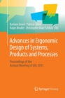 Image for Advances in Ergonomic Design  of Systems, Products and Processes