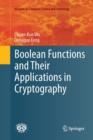 Image for Boolean Functions and Their Applications in Cryptography