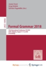 Image for Formal Grammar 2018