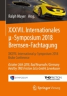 Image for XXXVII. Internationales µ-Symposium 2018 Bremsen-Fachtagung : XXXVII International µ-Symposium 2018 Brake Conference    October 26th 2018, Bad Neuenahr/Germany Held by TMD Friction EsCo GmbH, Leverkus