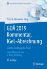 Image for Goa 2019 Kommentar, Igel-Abrechnung : Gebuhrenordnung Fur AErzte
