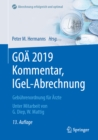 Image for GOA 2019 Kommentar, IGeL-Abrechnung: Gebuhrenordnung fur Arzte