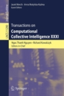 Image for Transactions on Computational Collective Intelligence XXXI