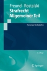 Image for Strafrecht Allgemeiner Teil: Personale Straftatlehre