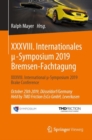 Image for XXXVIII. Internationales µ-Symposium 2019 Bremsen-Fachtagung : XXXVIII. International µ-Symposium 2019 Brake Conference    October 25th 2019, Dusseldorf/Germany Held by TMD Friction EsCo GmbH, Leverku