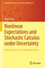 Image for Nonlinear Expectations and Stochastic Calculus under Uncertainty : with Robust CLT and G-Brownian Motion