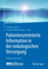 Image for Patientenzentrierte Information in der onkologischen Versorgung