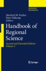 Image for Handbook of Regional Science