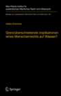 Image for Grenzuberschreitende Implikationen eines Menschenrechts auf Wasser?: Reichweite, Auswirkungen und Bedeutung fur das Internationale Wasserrecht : 291