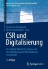 Image for CSR Und Digitalisierung: Der Digitale Wandel Als Chance Und Herausforderung Fur Wirtschaft Und Gesellschaft