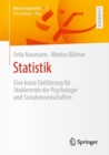 Image for Statistik : Eine kurze Einfuhrung fur Studierende der Psychologie und Sozialwissenschaften