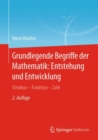 Image for Grundlegende Begriffe Der Mathematik: Entstehung Und Entwicklung: Struktur - Funktion - Zahl