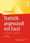 Image for Statistik Angewandt Mit Excel: Datenanalyse Ist (K)eine Kunst
