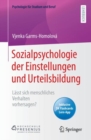 Image for Sozialpsychologie der Einstellungen und Urteilsbildung