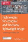 Image for Technologies for economic and functional lightweight design  : conference proceedings 2020