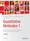 Image for Quantitative Methoden 1: Einfuhrung in die Statistik fur Psychologie, Sozial- &amp; Erziehungswissenschaften