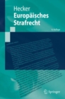 Image for Europaisches Strafrecht