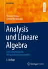 Image for Analysis Und Lineare Algebra: Eine Einfuhrung Fur Wirtschaftswissenschaftler