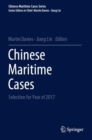 Image for Chinese maritime cases  : selection for year of 2017