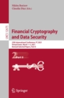 Image for Financial Cryptography and Data Security: 25th International Conference, FC 2021, Virtual Event, March 1-5, 2021, Revised Selected Papers, Part II