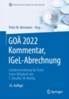 Image for GOA 2022 Kommentar, IGeL-Abrechnung : Gebuhrenordnung fur Arzte