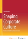 Image for Shaping Corporate Culture
