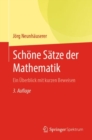 Image for Schone Satze Der Mathematik: Ein Uberblick Mit Kurzen Beweisen
