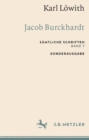 Image for Karl Lowith: Jacob Burckhardt: Samtliche Schriften, Band 7