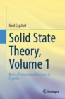 Image for Solid State Theory, Volume 1