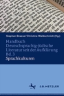 Image for Handbuch Deutschsprachig-judische Literatur seit der Aufklarung Bd. 3: Sprachkulturen