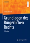 Image for Grundlagen des Burgerlichen Rechts