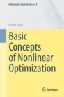 Image for Basic concepts of nonlinear optimization