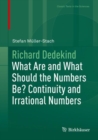 Image for Richard Dedekind: What Are and What Should the Numbers Be? Continuity and Irrational Numbers