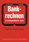 Image for Bankrechnen in programmierter Form